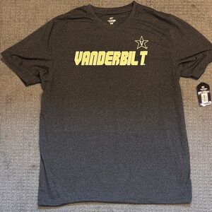 Colosseum Men’s Vanderbilt Charcoal Gray & Gold Short-Sleeve Tee, XL, NWT